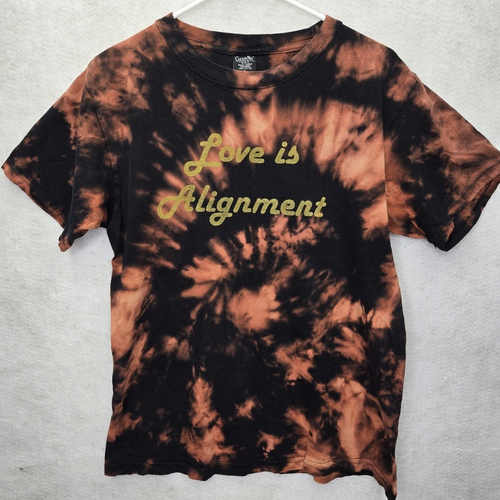 Cotton Net Unisex Short Sleeve Crewneck 100% Cotton T-Shirt‎ Size Large Made USA